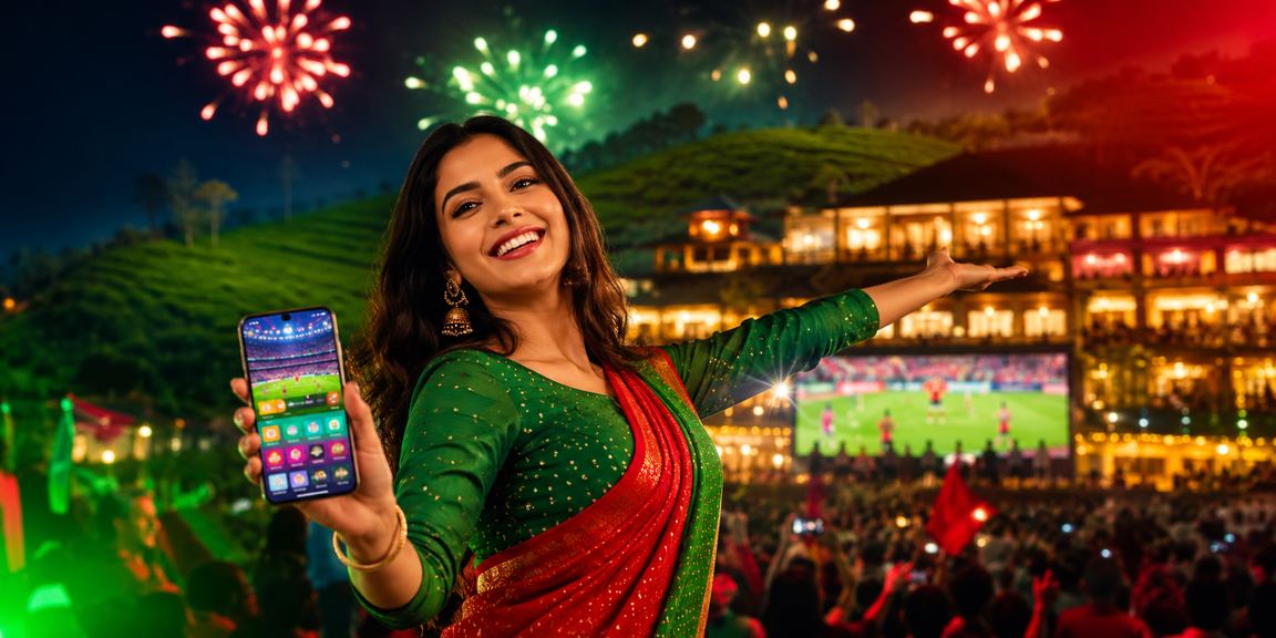 সিলেটের একটি মোবাইল ডিভাইসে ক্যাসিনো অ্যাপ ব্যবহাররত খেলোয়াড়